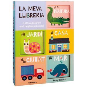 La meva llibreria - 6 llibres de cartró