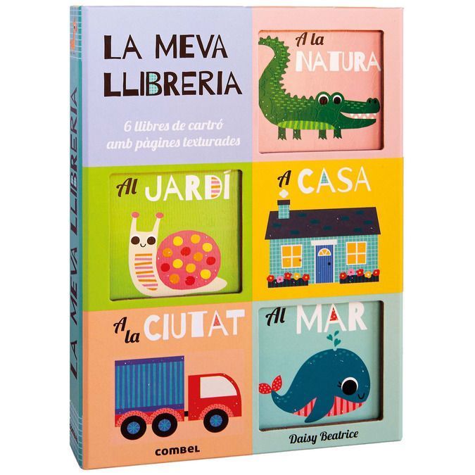 La meva llibreria - 6 llibres de cartró