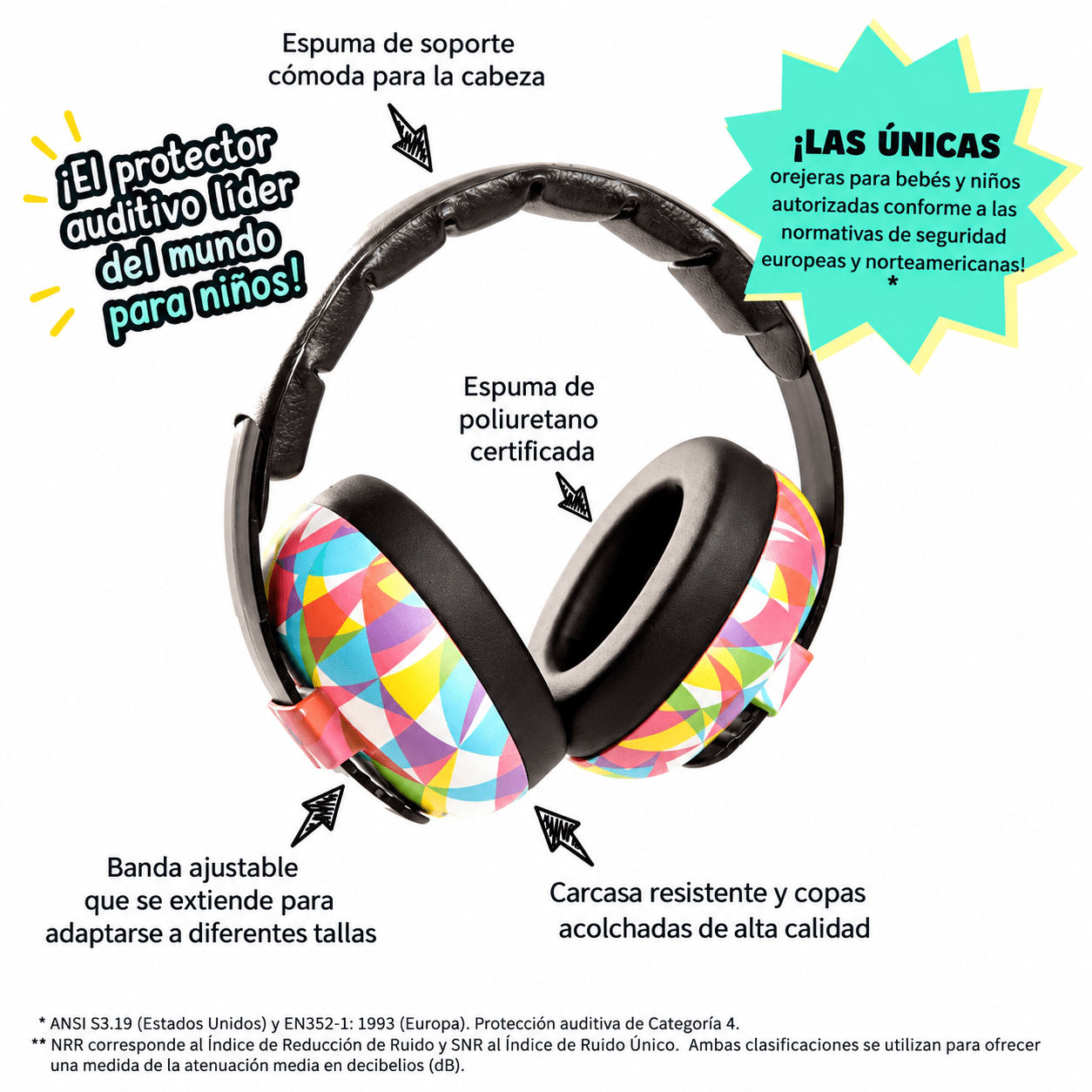 Orejeras Antirruido para Bebés Baby BANZ® - Imagen 3