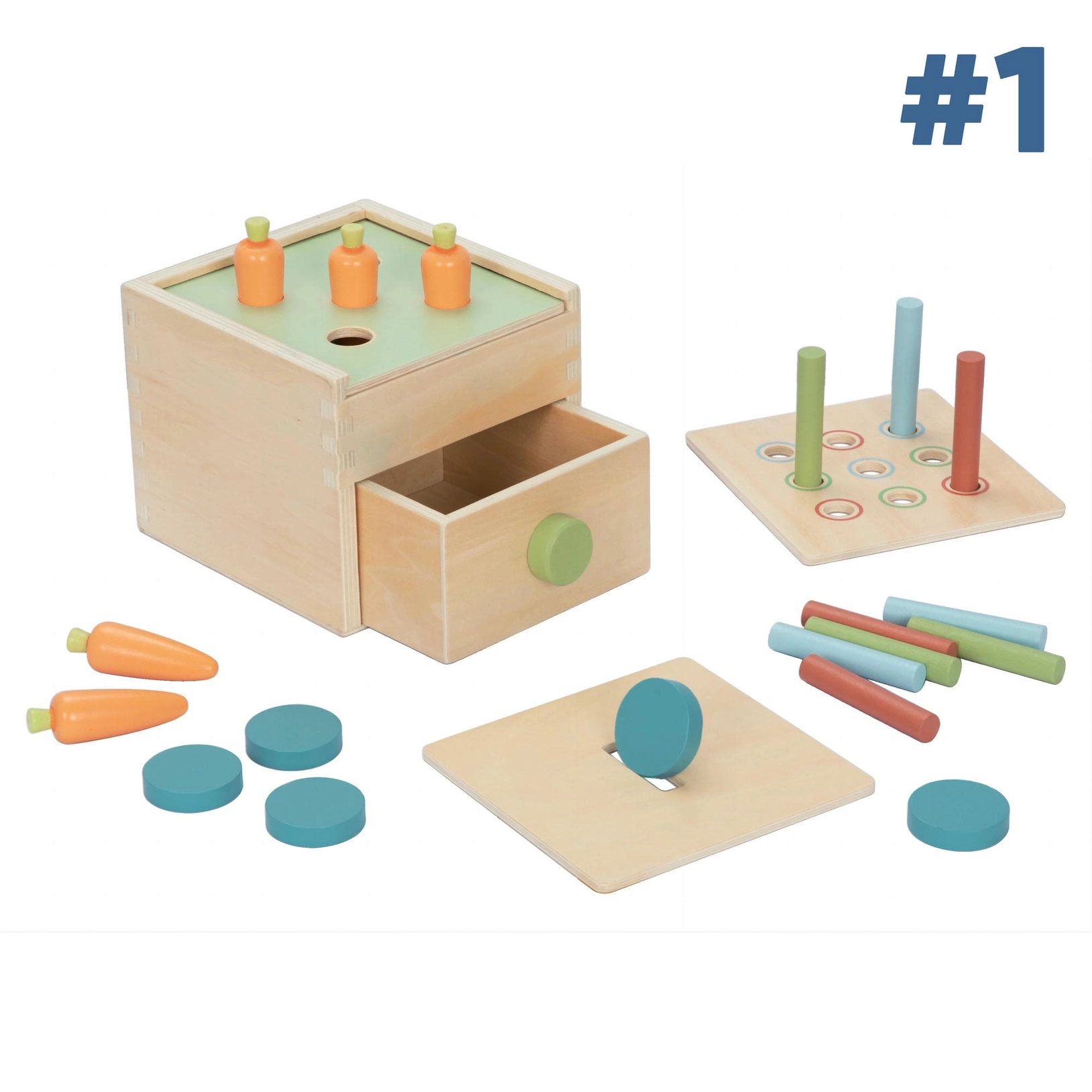 Set Montessori BusyKids para niños de 12 a 18 meses - Imagen 3