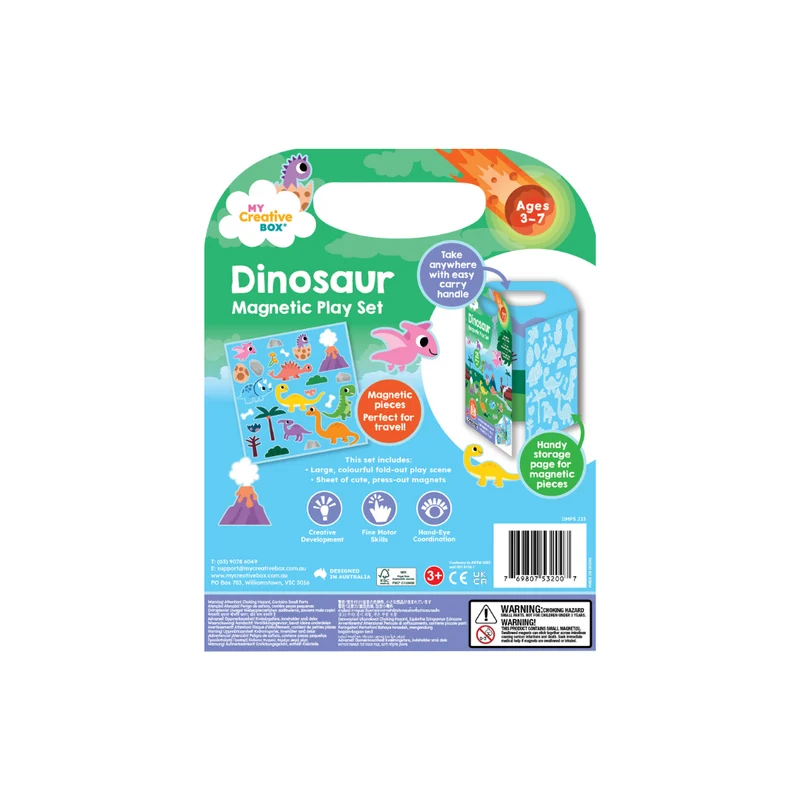 Dinosaur Magnetic Play Set - Imagen 2