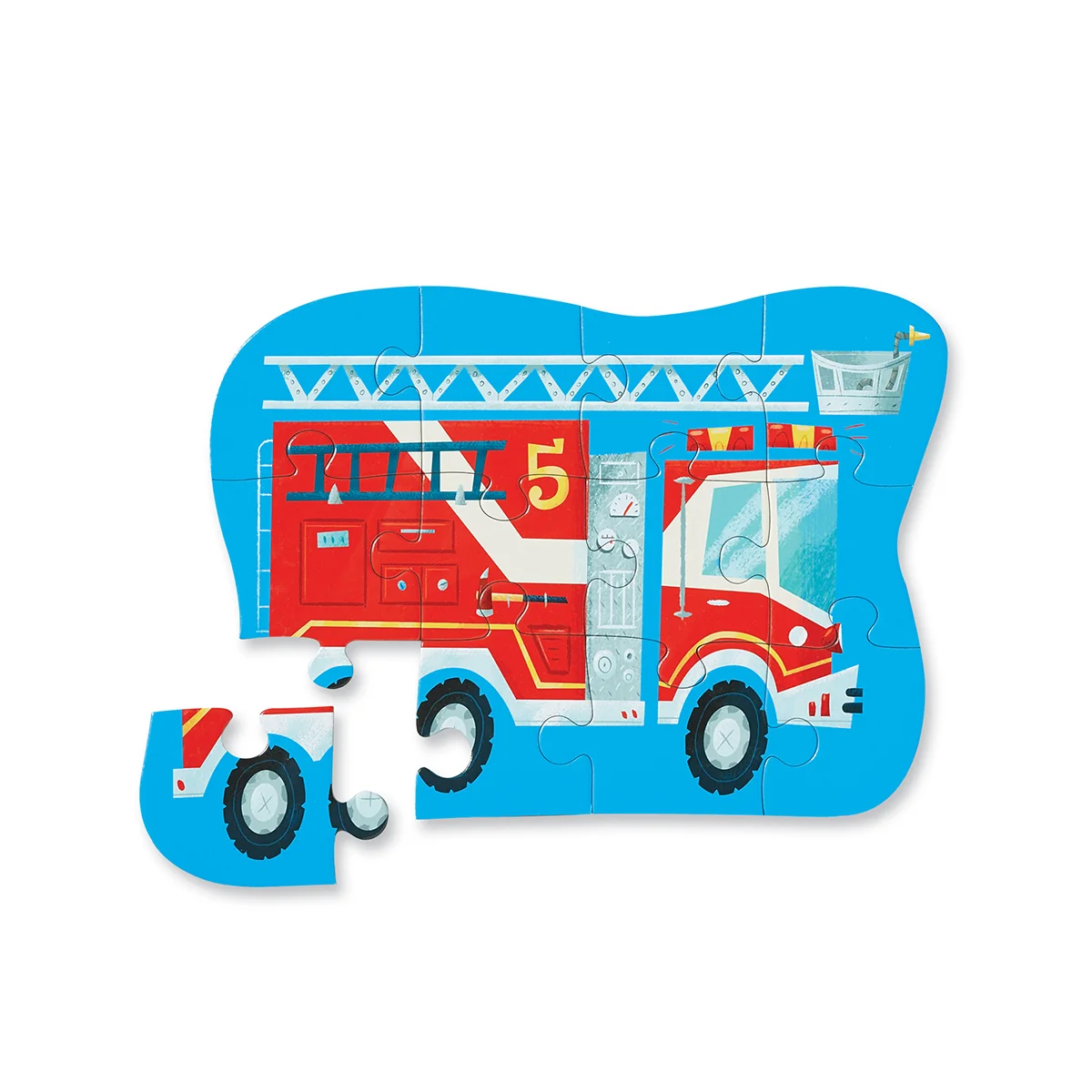 Mini Puzzle/Camión de Bomberos - Imagen 2