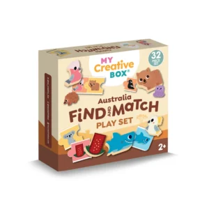 Australia Find and Match Playset