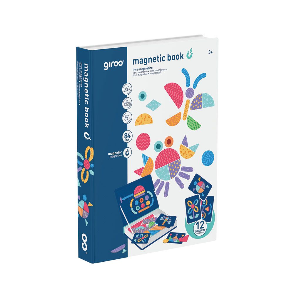 Libro Magnético de Formas Geométricas – 84 Piezas - Imagen 2