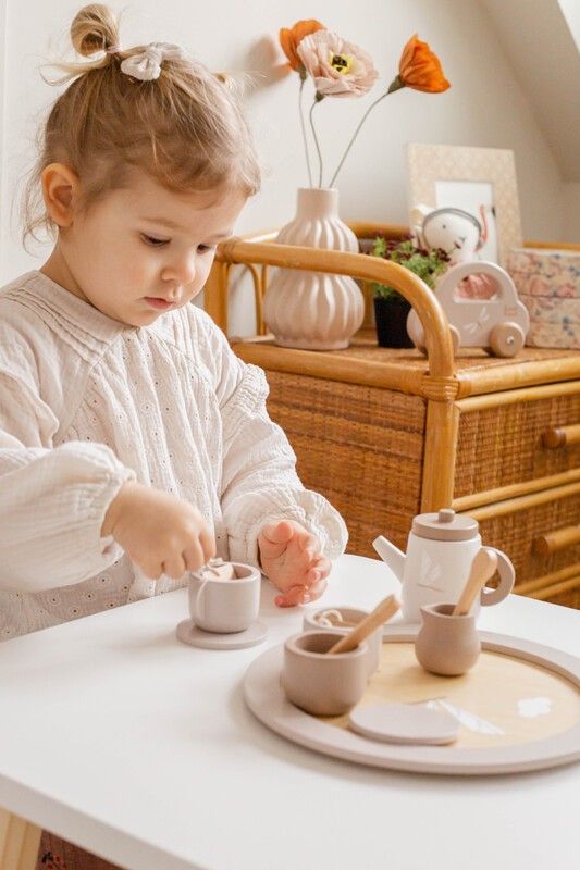 Juego de té - Almendra - Imagen 5