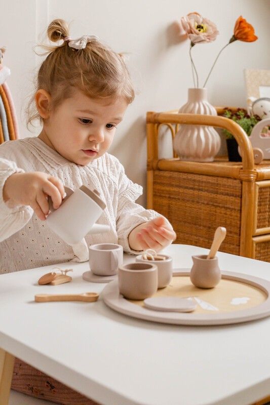 Juego de té - Almendra - Imagen 2