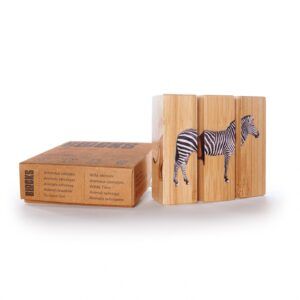 NWB- Puzzle 3 bloques -  Animales Salvajes