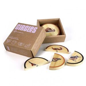 NWB - Puzzle Círculos - Animales del bosque