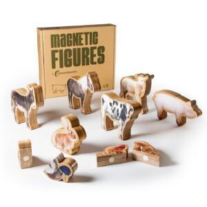 NWB - Figuras Magnéticas - Animales de la Granja