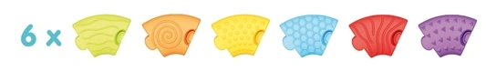 Soft Bibi SENSORY PUZZLE - CIRCULO - Imagen 5