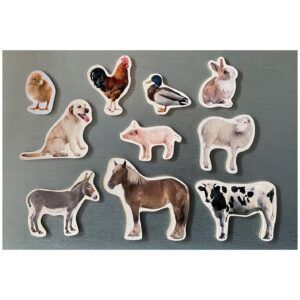 NWB - Magnets - Animales de la Granja