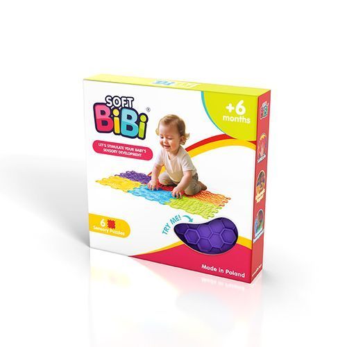 Soft Bibi SENSORY MATS 6pcs
