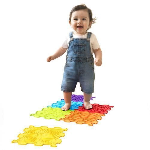 Soft Bibi SENSORY MATS 6pcs - Imagen 4